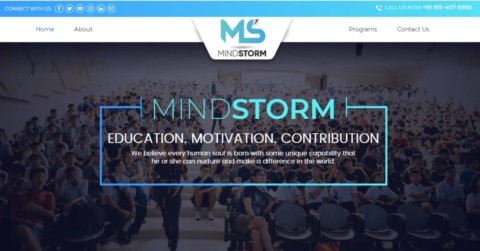 mindstormindia website by inboundcy.com